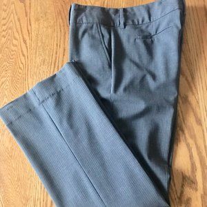 “Ban. Rep.” Dress pants, gray w/ pinstripe, EUC,  8
